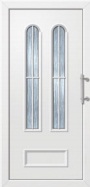 výplň VP TREND - bílá OLIVÍN se zasklením v dekoru kůra a příčkami